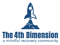 The 4th Dimension blue logo